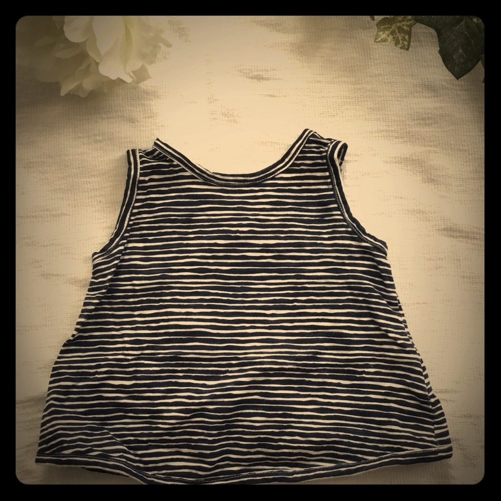 Cross back tank